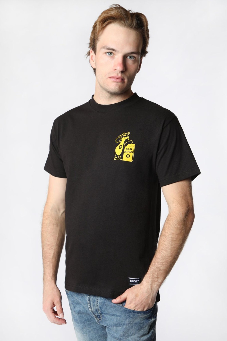 Mens Grizzly | Grizzly Slow Down T-Shirt Black