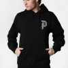 Mens Primitive | Primitive Warning Hoodie Black