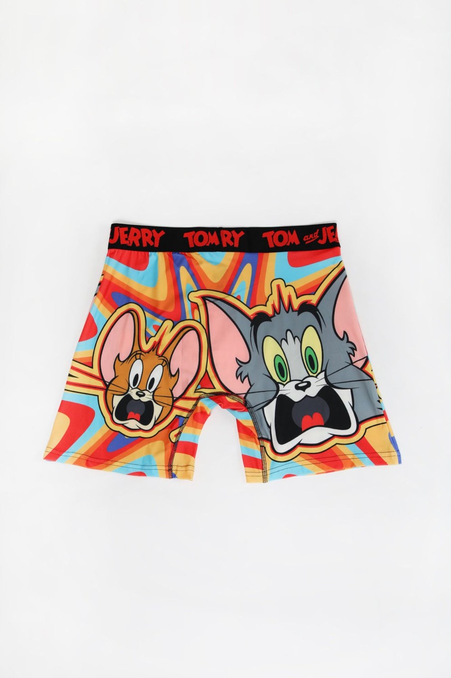 Mens West49 | Mens Tom And Jerry Boxer Brief Multi