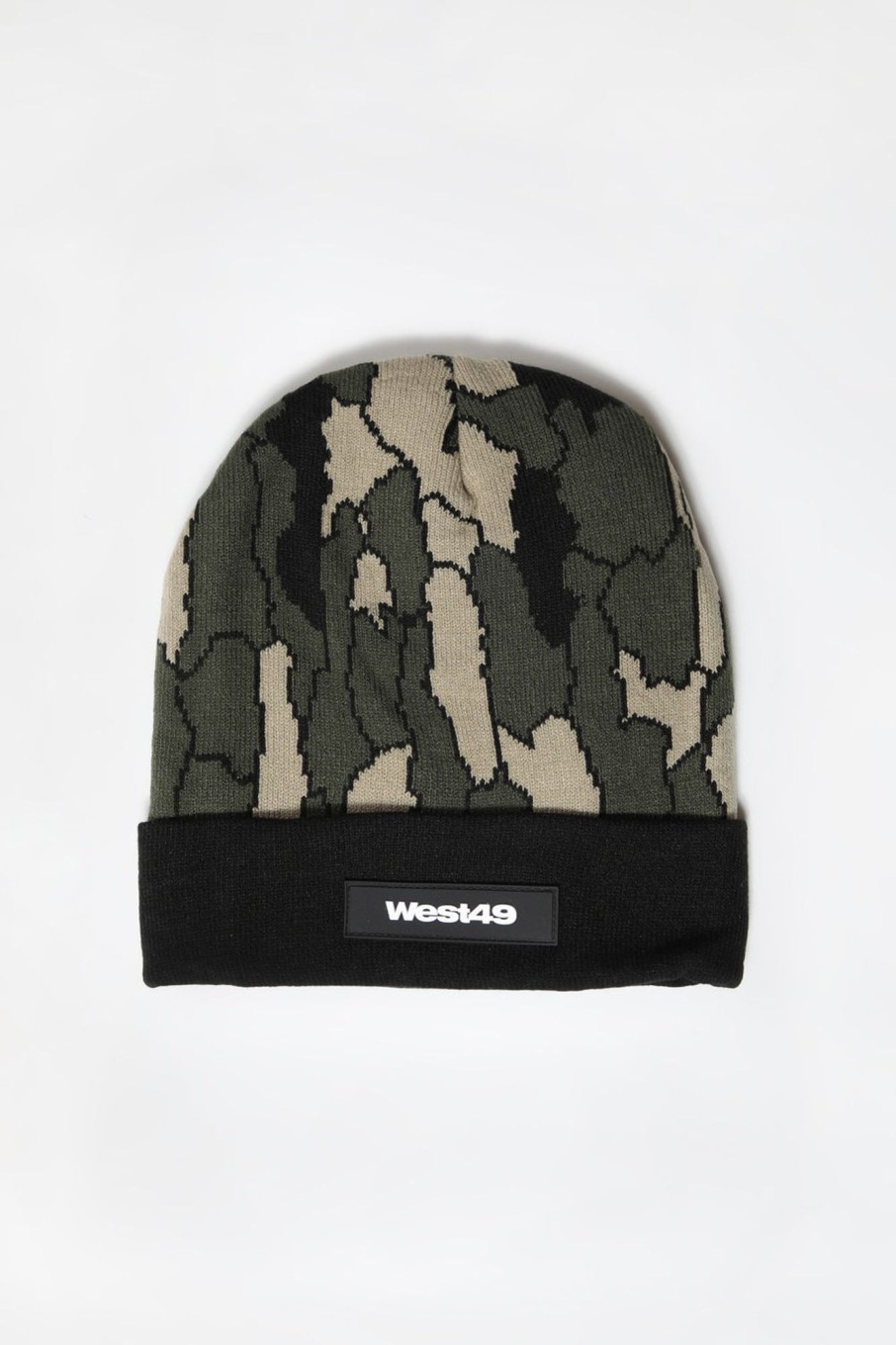 Youth West49 | West49 Youth Mountain Camo Foldup Beanie Camouflage