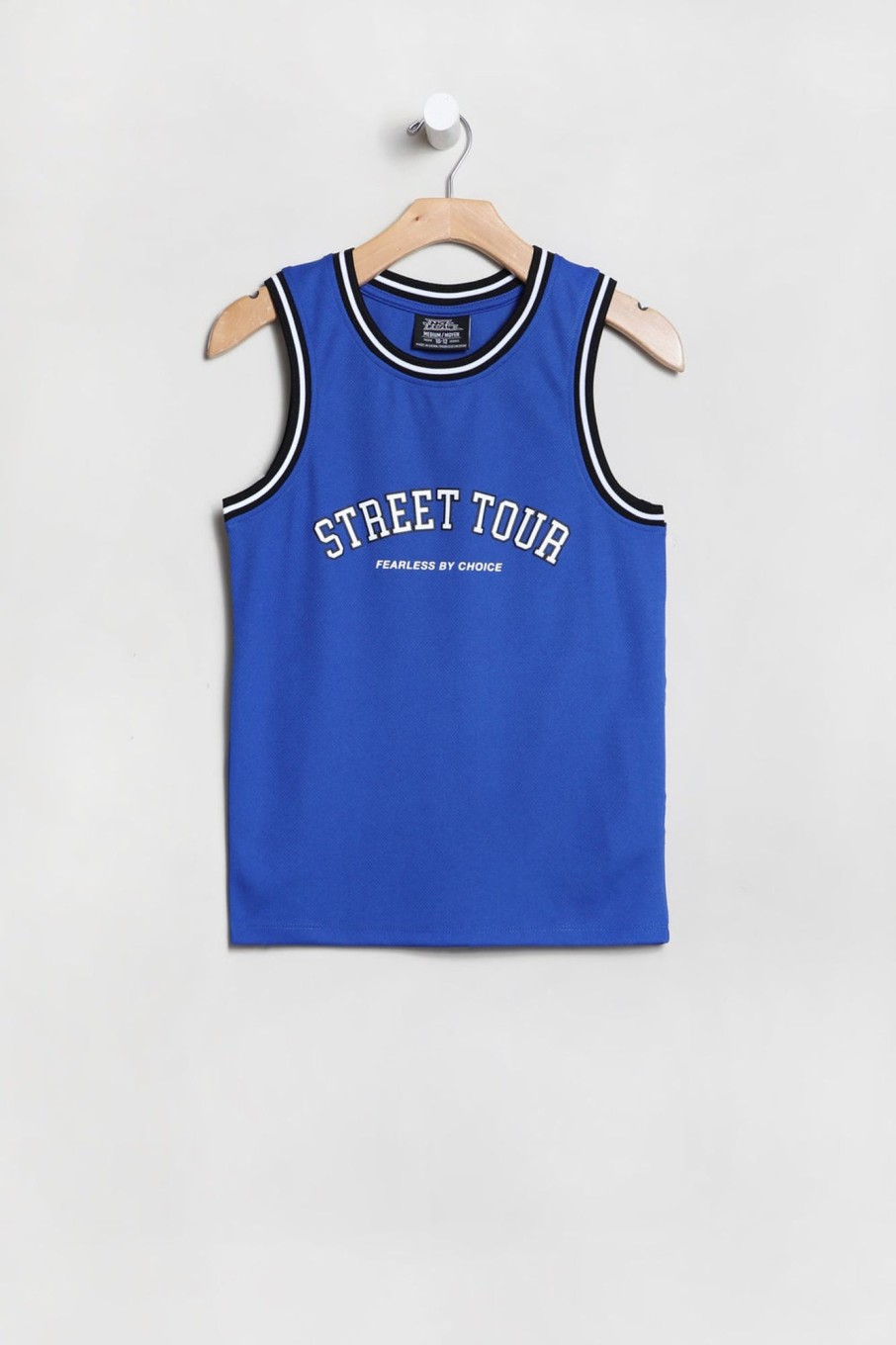 Youth No Fear | No Fear Youth Basketball Jersey Tank Top Royal Blue