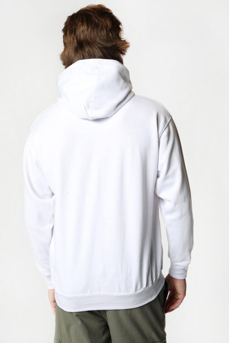 Mens Zoo York | Zoo York Mens Harlem Hoodie White