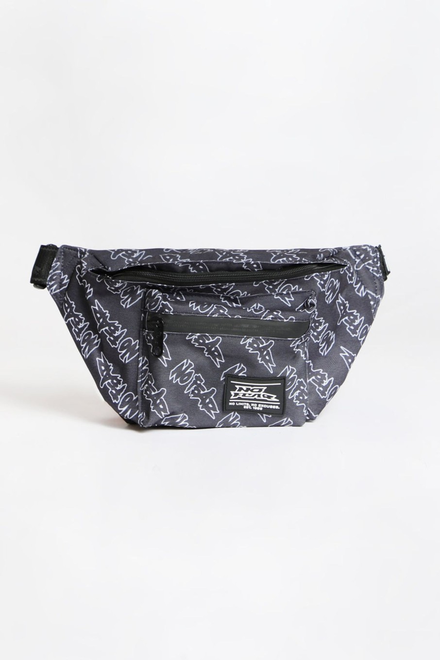 Youth No Fear | No Fear Logo Print Fanny Pack Black