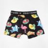 Mens Zoo York | Zoo York Mens Pool Floaties Boxer Brief Black