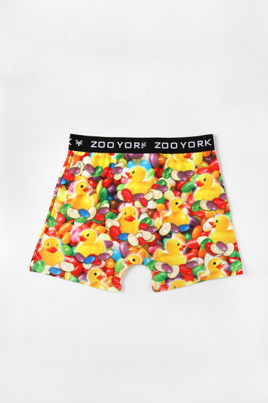 Mens Zoo York | Zoo York Mens Jelly Beans & Rubber Duckies Boxer Brief Yellow