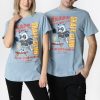 Unisex Zoo York | Zoo York Unisex Skate Club T-Shirt Baby Blue