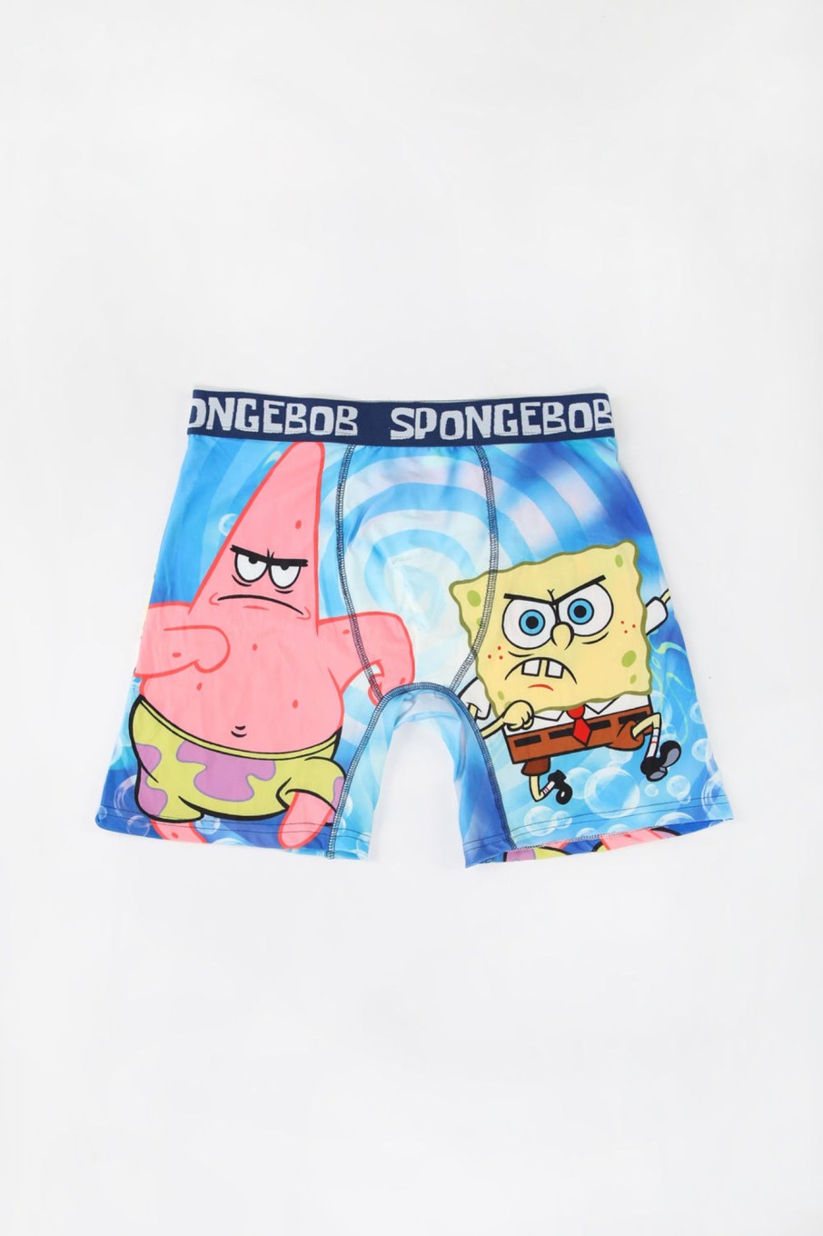 Mens West49 | Mens Spongebob Squarepants Boxer Brief Blue