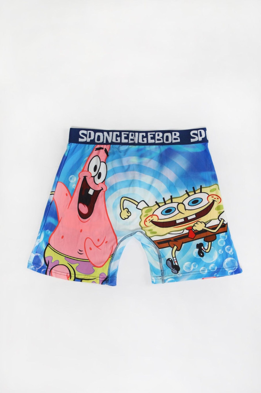 Mens West49 | Mens Spongebob Squarepants Boxer Brief Blue