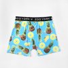 Mens Zoo York | Zoo York Mens Pineapple Boxer Brief Blue