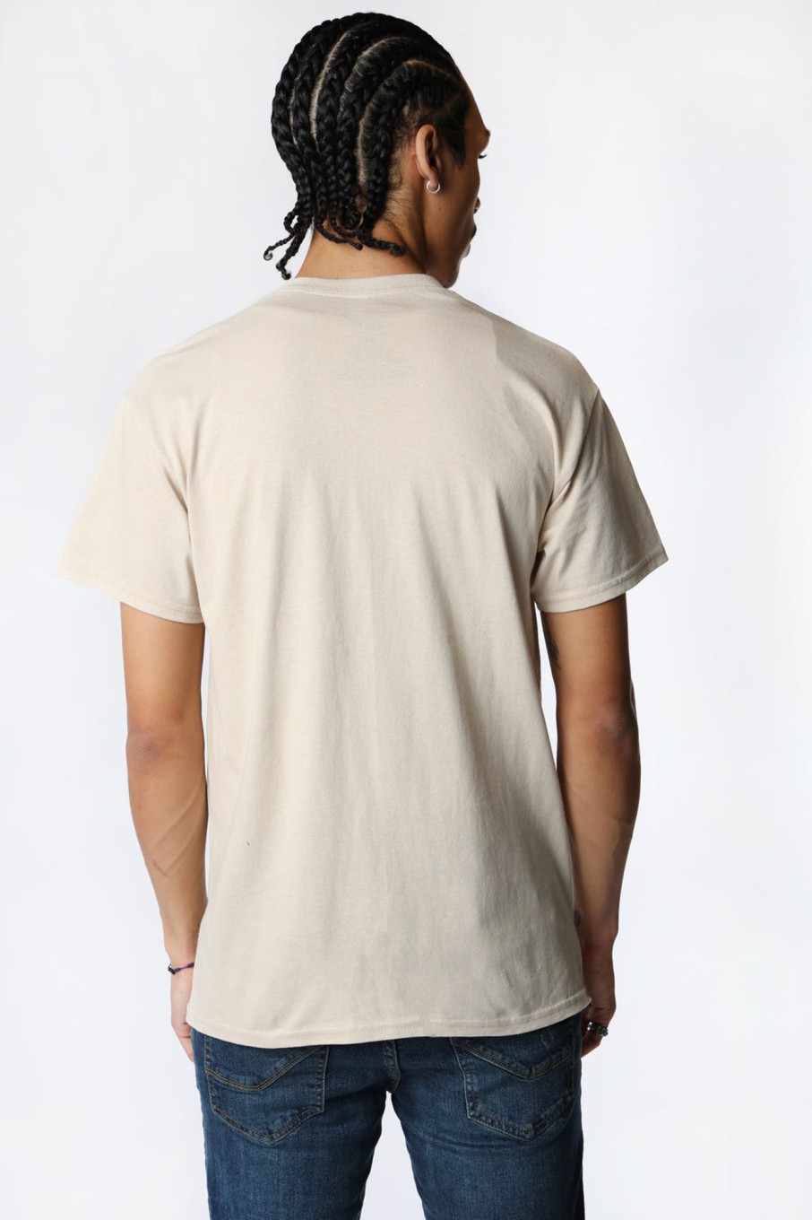 Mens West49 | Mens Mtn Dew Graphic T-Shirt Cream