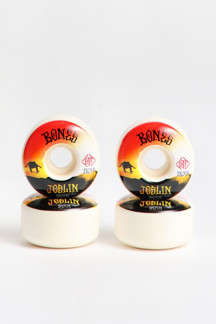 Skate Bones | Bones Stf Joslin Sunset 54Mm Wheels White