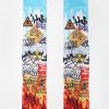 Mens Zoo York | Zoo York Mens Graffiti Signs Crew Socks Blue