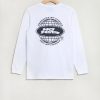 Youth No Fear | No Fear Youth Graphic Long Sleeve Top White