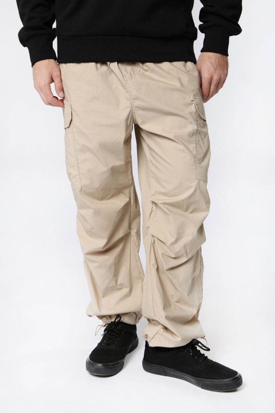 Mens West49 | West49 Mens Poplin Parachute Cargo Jogger