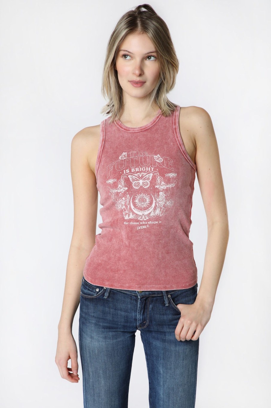 Womens Enygma | Womens Enygma Cropped Tank Top