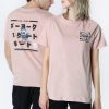 Mens Zoo York | Zoo York Raccoon Skater Unisex T-Shirt Light Pink