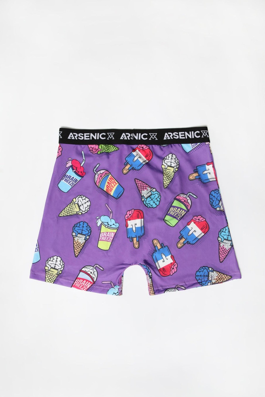 Mens Arsenic | Arsenic Mens Brain Freeze Boxer Brief Lilac