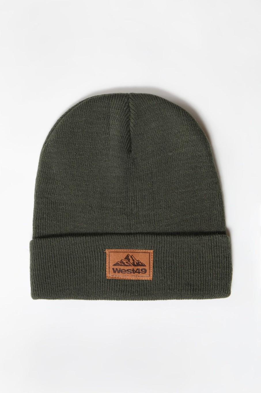 Mens West49 | West49 Mens Mountain Patch Foldup Beanie