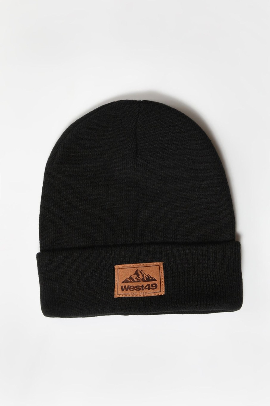 Mens West49 | West49 Mens Mountain Patch Foldup Beanie