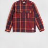 Youth Amnesia | Amnesia Youth Plaid Button-Up Red