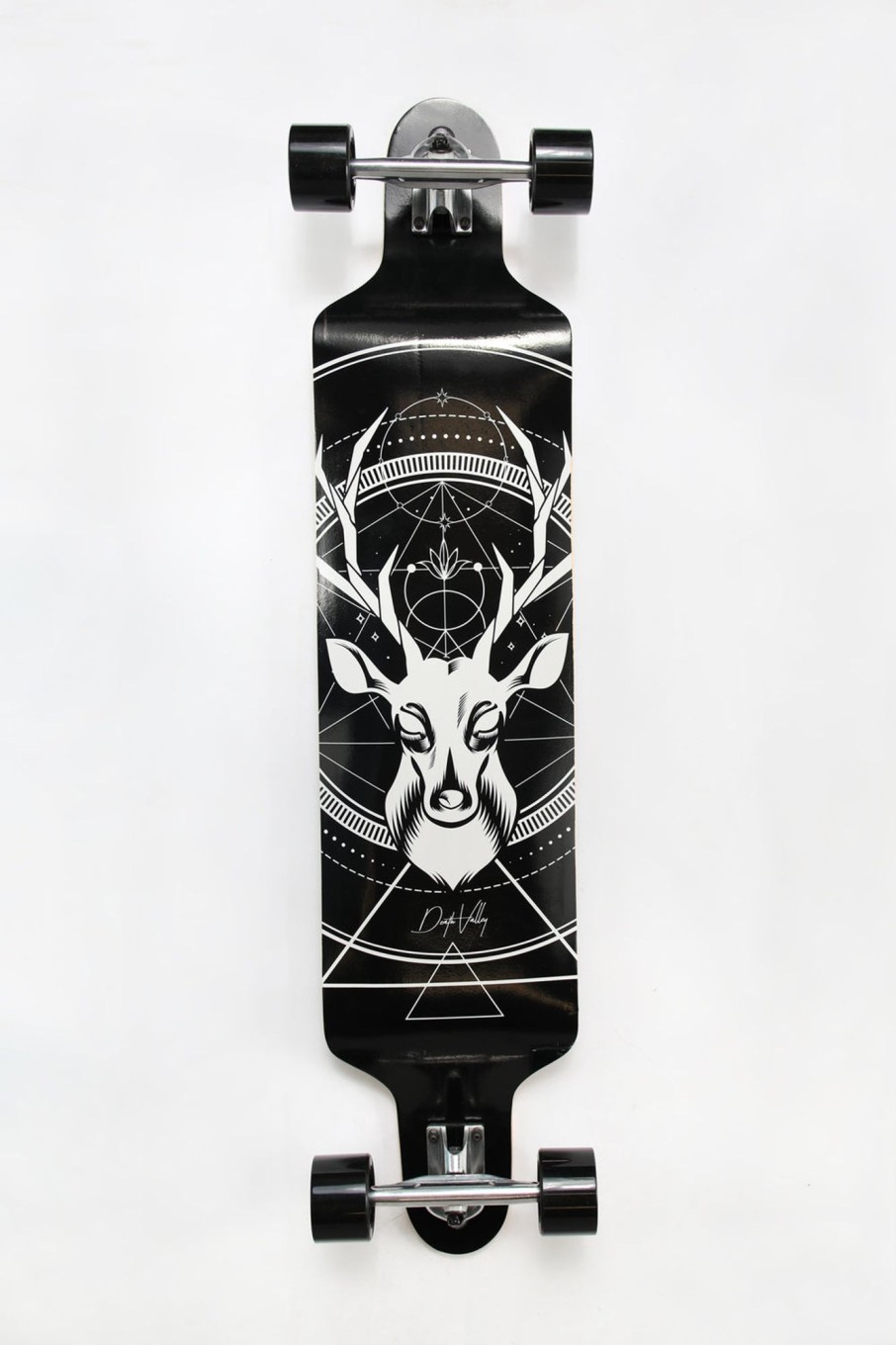 Skate Wonderful | Wonderful White Deer Longboard 42" Black