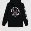 Youth Arsenic | Arsenic Youth Bad To The Bone Hoodie Black