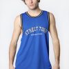 Mens No Fear | No Fear Mens Basketball Jersey Tank Top Royal Blue