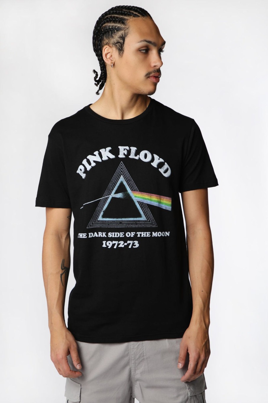 Mens West49 | Mens Pink Floyd T-Shirt Black