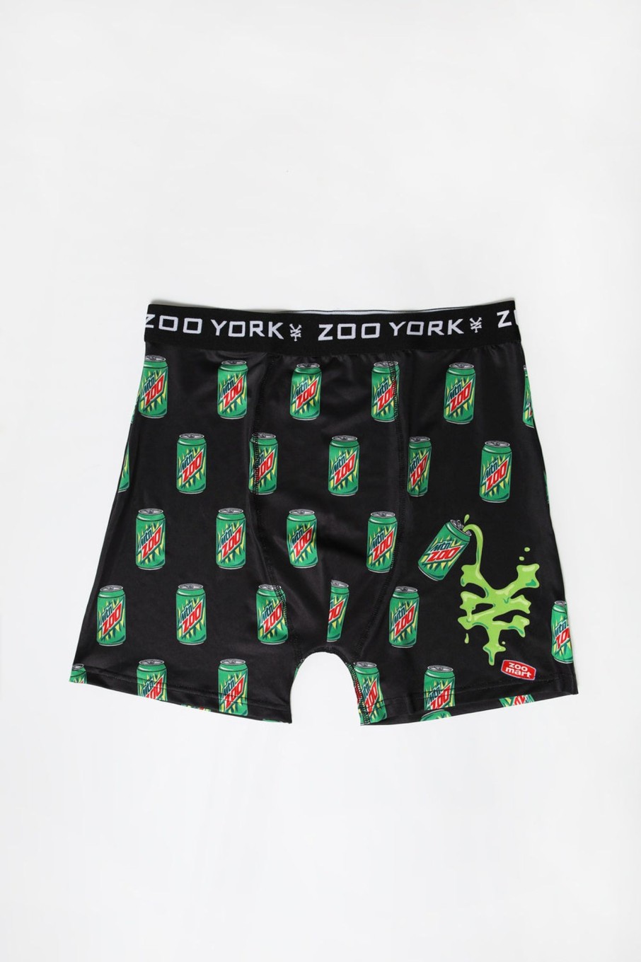 Mens Zoo York | Zoo York Mens Mtn Zoo Boxer Brief Black