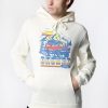 Mens West49 | Mens Ford Bronco Hoodie Off White