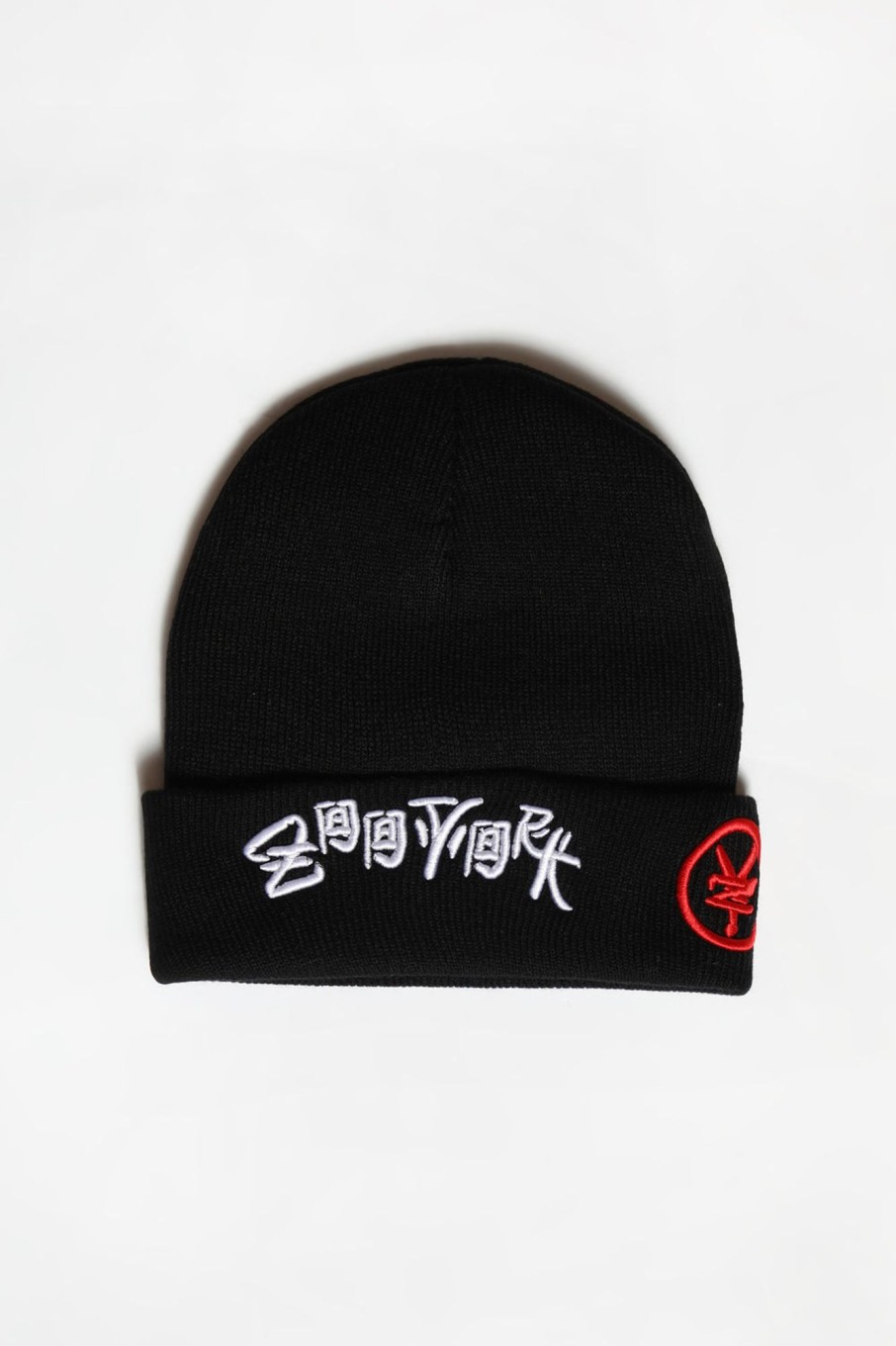 Youth Zoo York | Zoo York Youth Logo Foldup Beanie Black