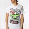 Mens West49 | Mens Dodge Charger Racing T-Shirt White