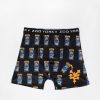 Mens Zoo York | Zoo York Mens Mac & Cheese Boxer Brief Black