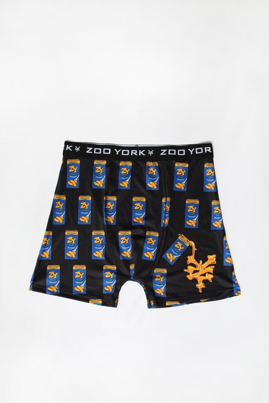 Mens Zoo York | Zoo York Mens Mac & Cheese Boxer Brief Black