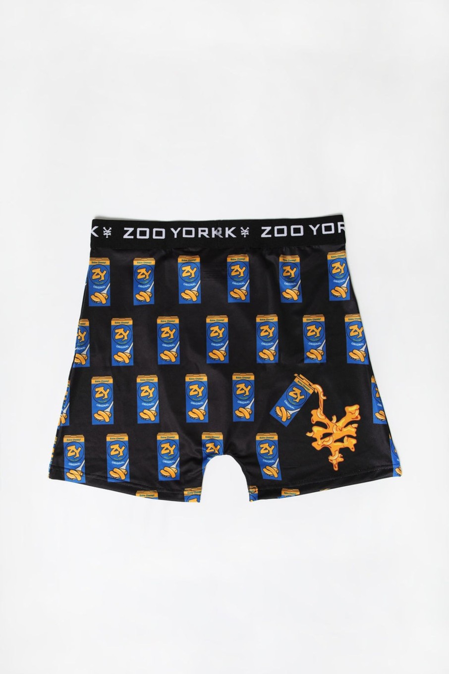 Mens Zoo York | Zoo York Mens Mac & Cheese Boxer Brief Black