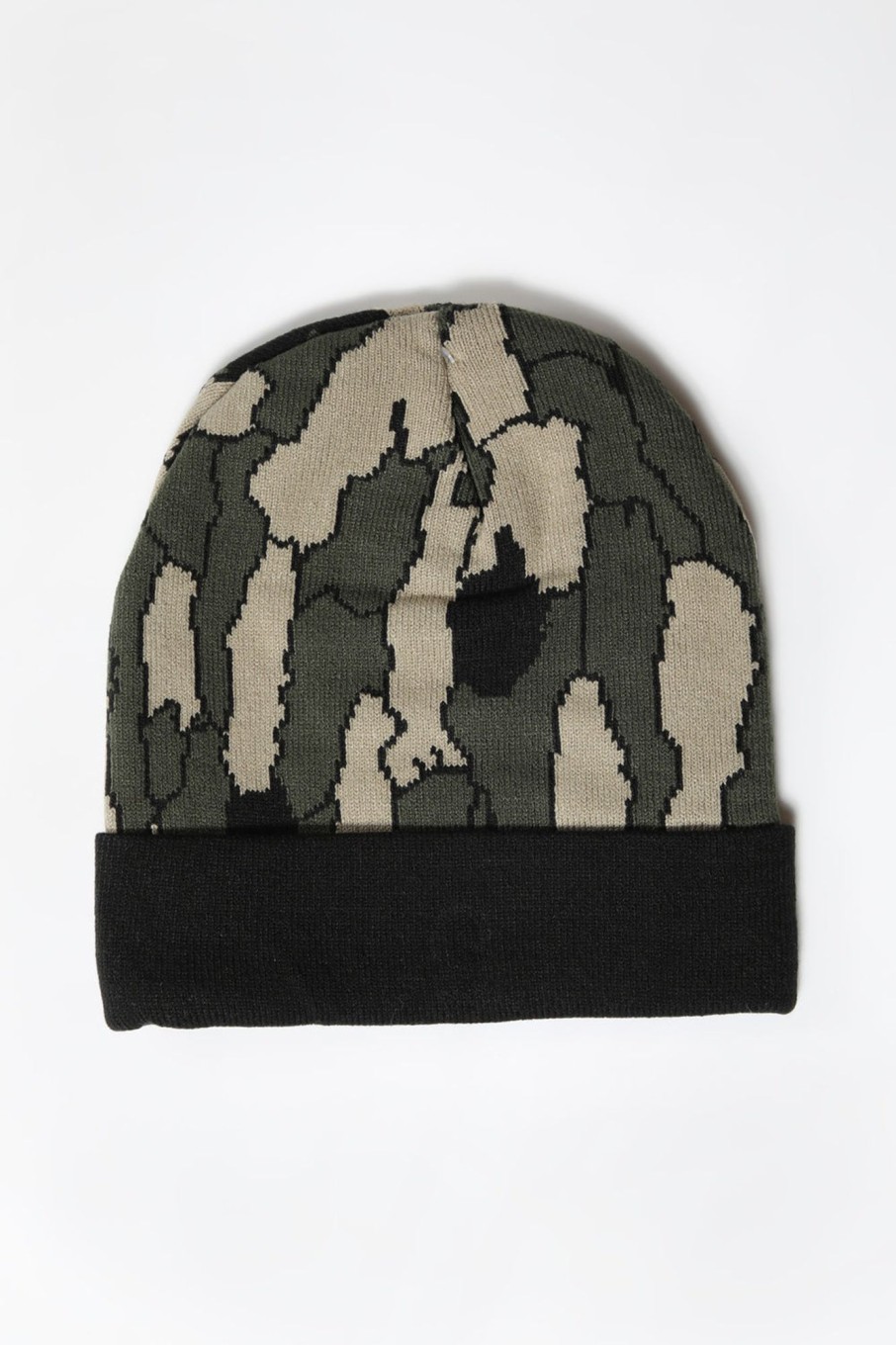 Mens West49 | West49 Mens Mountain Camo Foldup Beanie Camouflage