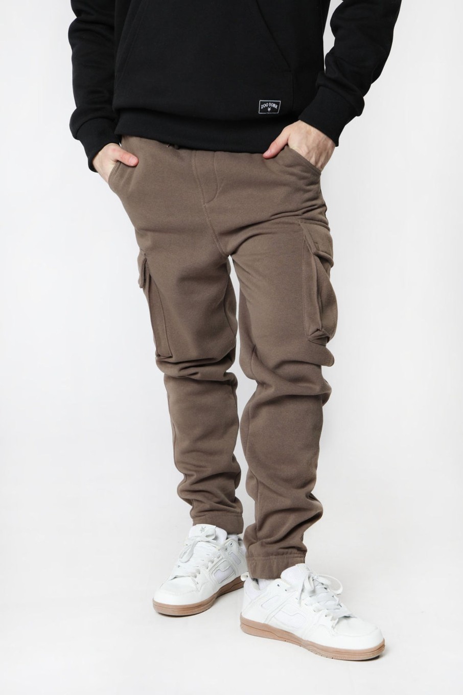 Mens West49 | West49 Mens Fleece Cargo Jogger