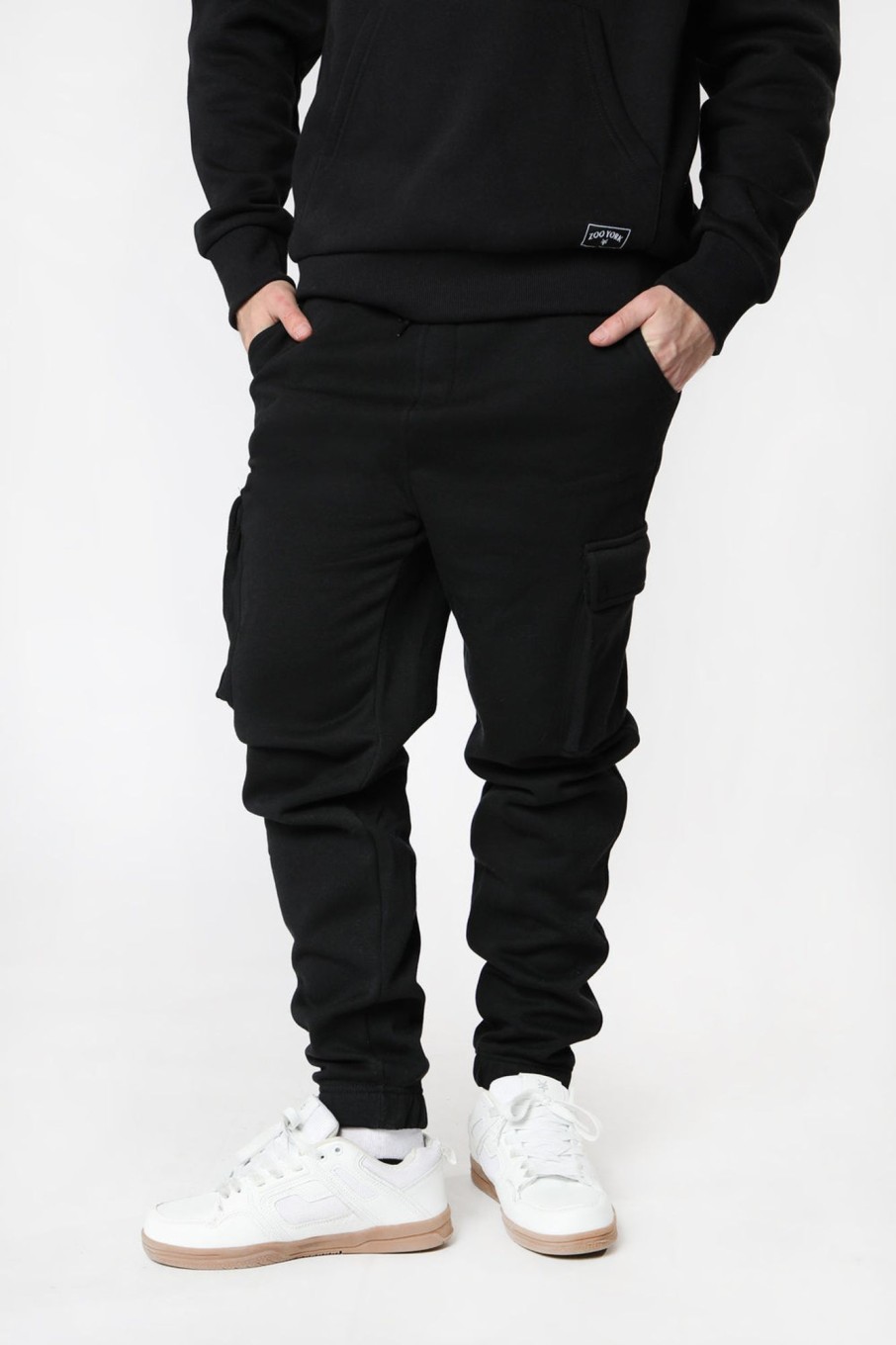 Mens West49 | West49 Mens Fleece Cargo Jogger