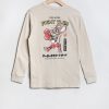 Youth Zoo York | Zoo York Youth Boxer Rat Long Sleeve Top Natural