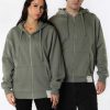 Unisex Zoo York | Zoo York Unisex Woven Patch Zip-Up Hoodie