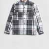 Youth Amnesia | Amnesia Youth Plaid Button-Up Charcoal