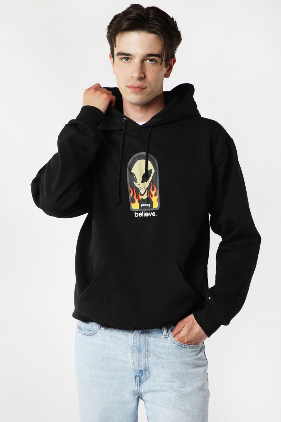 Mens Thrasher | Thrasher X Alien Workshop Believe Hoodie