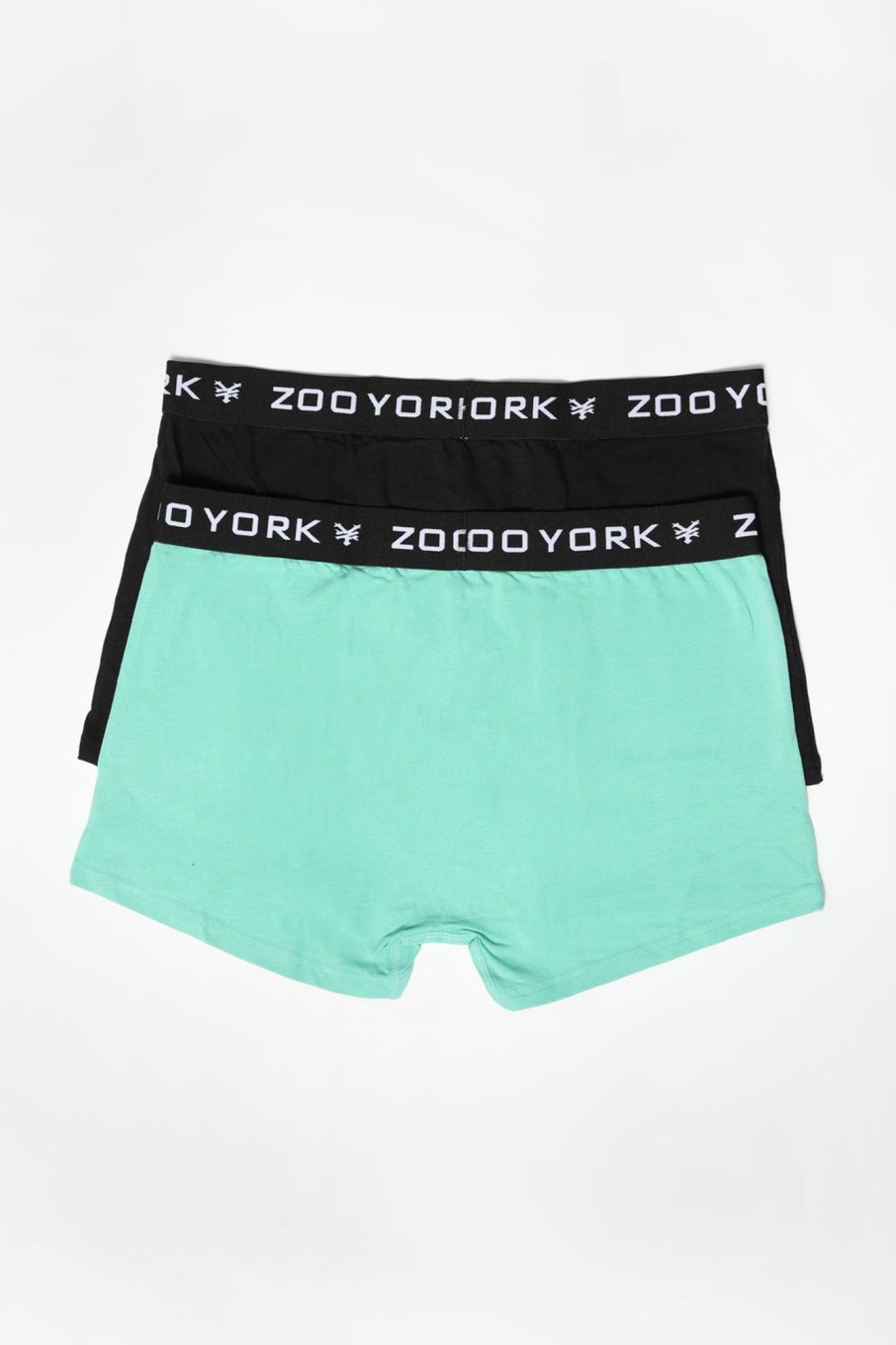 Mens Zoo York | Zoo York Mens 2-Pack Boxer Briefs Green