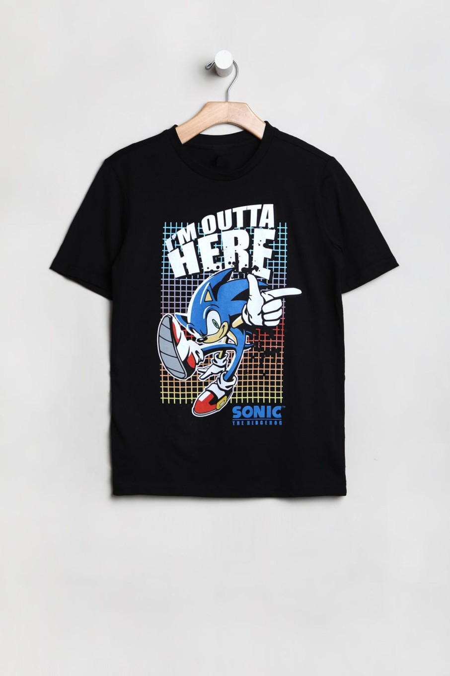 Youth West49 | Youth Sonic The Hedgehog T-Shirt Black