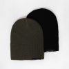 Youth Zoo York | Zoo York Youth Slouch Beanie 2-Pack