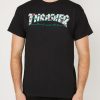 Mens Thrasher | Thrasher Roses Logo T-Shirt Black