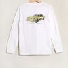 Youth West49 | West49 Youth Car Graphic Long Sleeve Top White