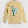 Youth Arsenic | Arsenic Youth Rest In Paradise Long Sleeve Top Pale Yellow