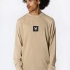 Mens Zoo York | Zoo York Mens Square Logo Long Sleeve Top