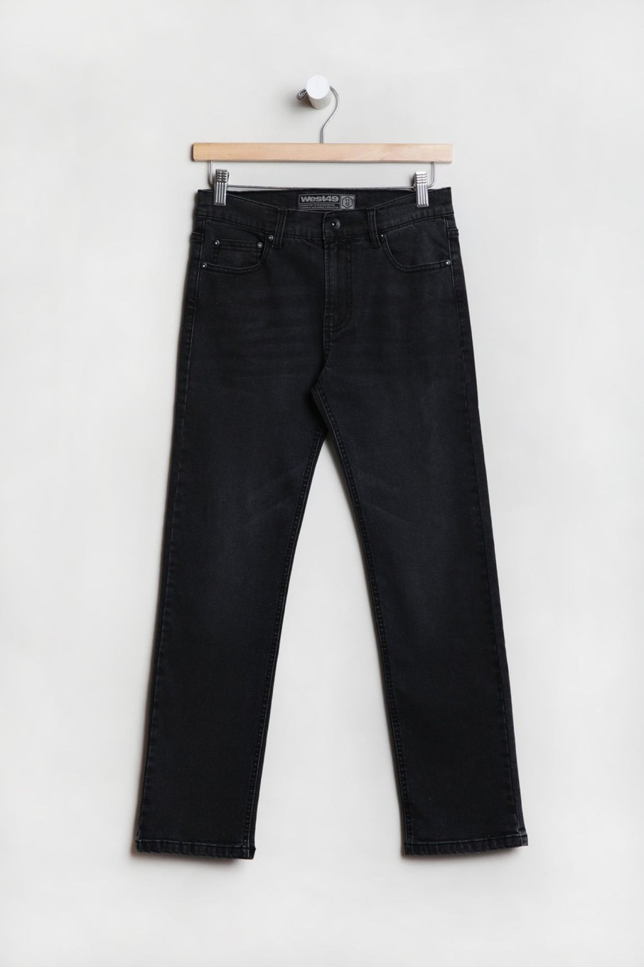 Youth West49 | West49 Youth Washed Black Slim Jean Charcoal